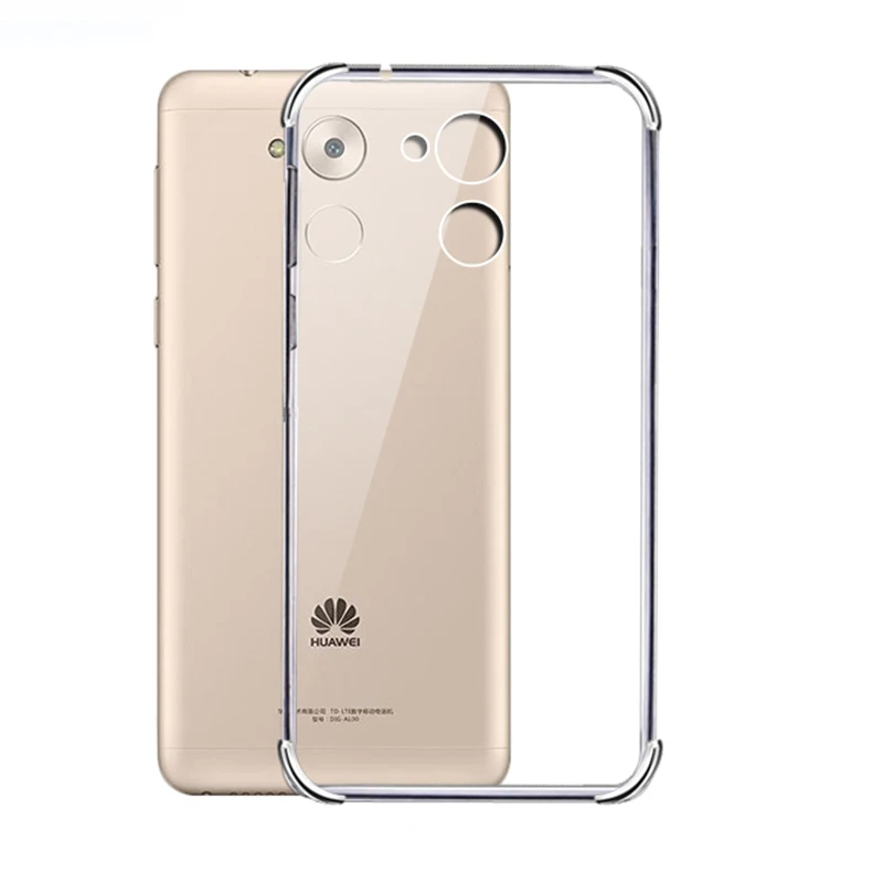 Противоударный мягкий прозрачный чехол из ТПУ и силикона для Huawei Enjoy 6s/Honor 6C/Nova