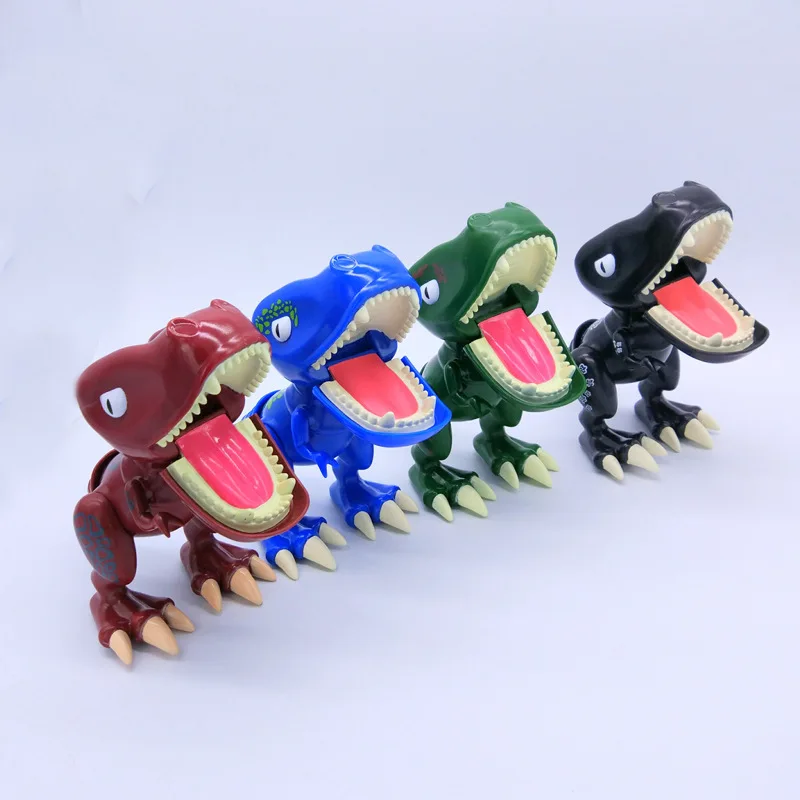 Jurassicc мир парк динозавров T rex мультфильм аниме Q Edition тиранозавр шарнирная
