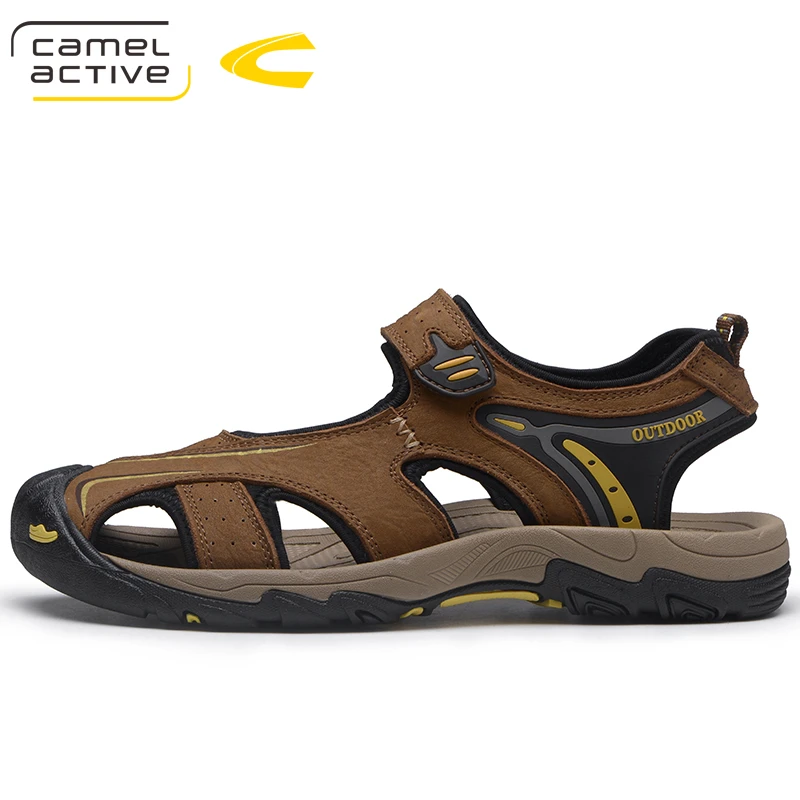 

Сандалии мужские из натуральной кожи Camel Active, летние, большие размеры, 18133