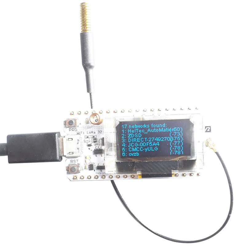 Синий модуль LoRa ESP32 SX1278 0 96 дюйма OLED дисплей Bluetooth Wi Fi комплект Lora 32 модуля Интернет