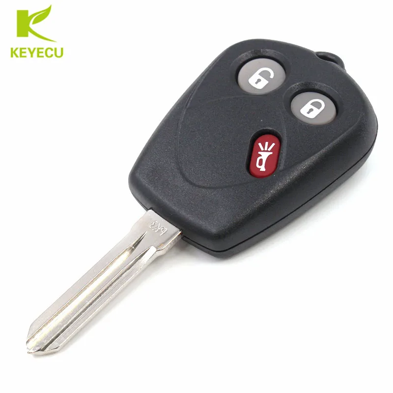 Новинка запасной чехол KEYECU для дистанционного ключа с 3 кнопками SAAB 9-7X 9-7 2005-2009 |