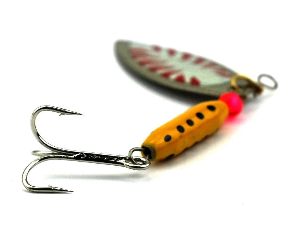 HENGJIA 1pcs Spoon Fishing Lure 7cm 9.9g Hard Metal Jigging Baits Spinnerbait Tackle | Спорт и развлечения