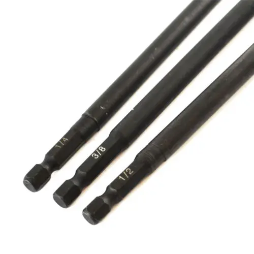 

150mm Socket Adapter Adaptor Hex Extension Set 1/4" 3/8" 1/2"