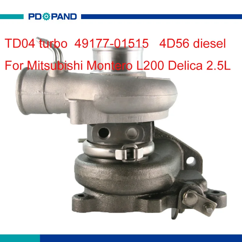Комплект турбозарядного устройства TD04 турбинное зарядное устройство 49177-01513