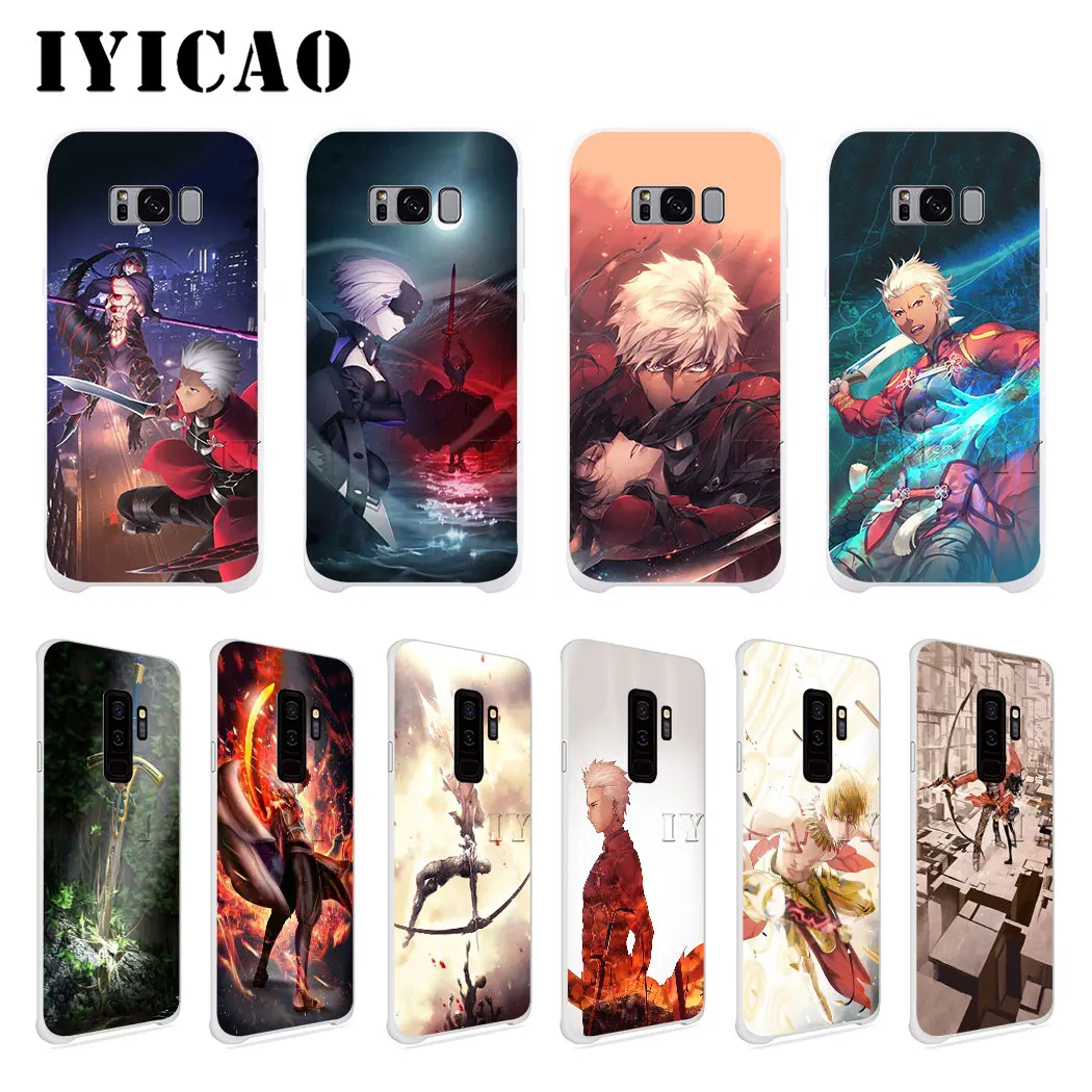 IYICAO Archer Fate stay NightHard чехол для Samsung Galaxy J6 J5 J1 J2 J3 J7 2017 2016 2015 Prime US EU