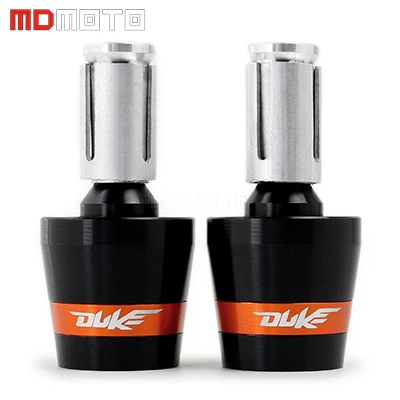 orange Для KTM Duke 125 200 250 390 RC 390 125 200 250 ADV 1090 1190 1290 Приключения мотоцикл 22 мм Руль рукоятки «Грипсы» бар Кепки конец - Цвет: orange
