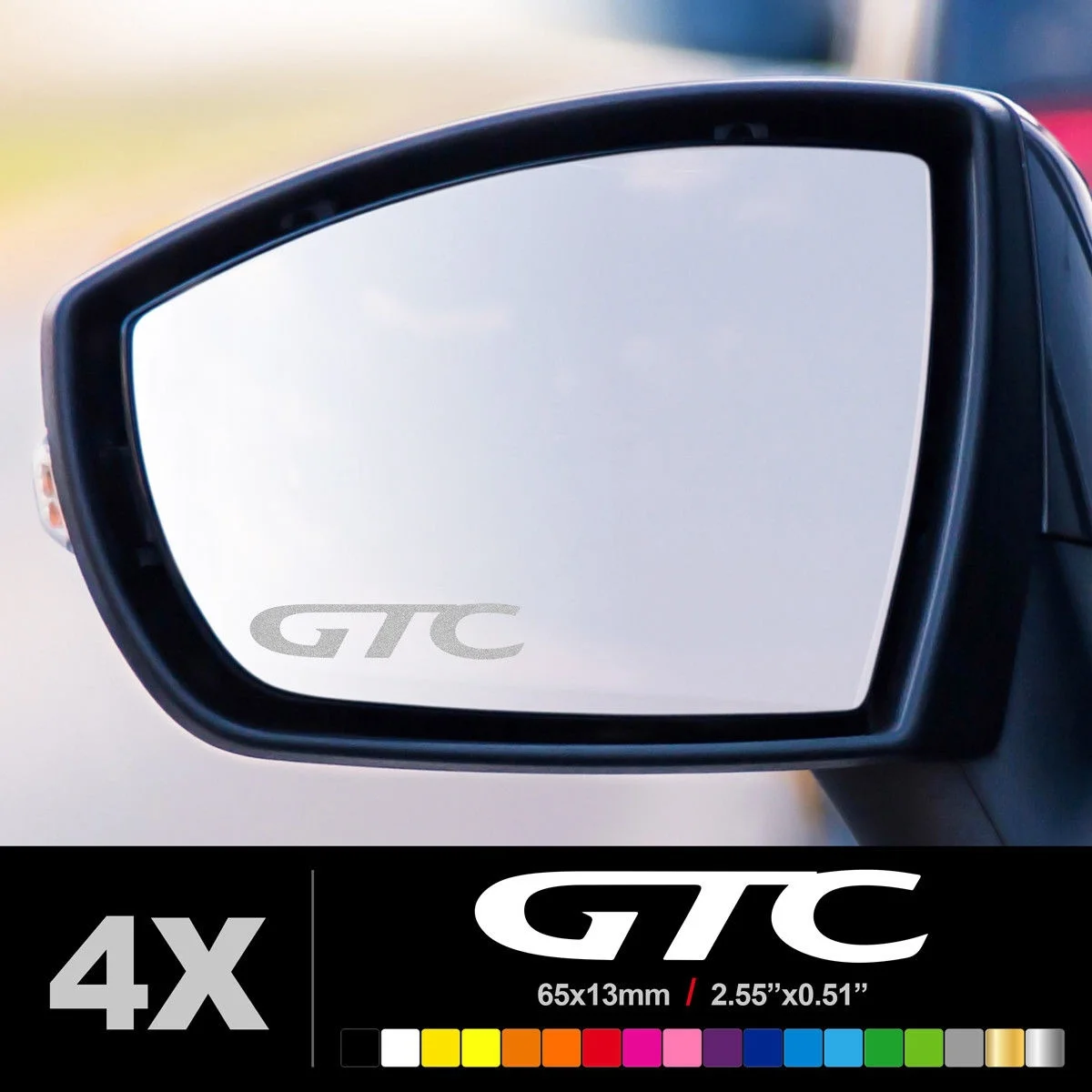 Для (4 шт.) OPEL VAUXHALL ASTRA GTC крыло зеркало травления стекла автомобиля Наклейка