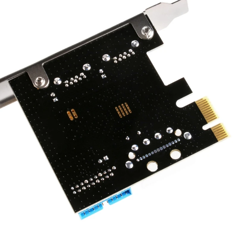 2 портами плата PCI Express USB 3 0 спереди Панель с Управление карта адаптер 4 контактный