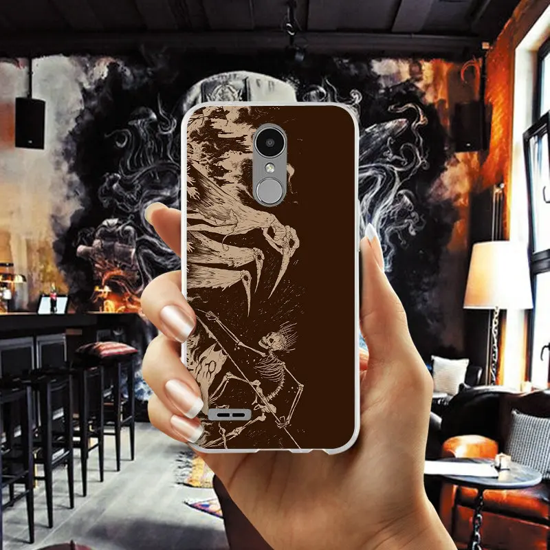 Terror Pathologic Soft TPU Mobile Phone Accessories for LG K4 K7 K8 K10 2017 G2 G3 Mini G4 Spirit G5 G6 V10 V20 V30 Nexus 5X Bag |