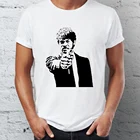 Мужская футболка из целлюлозы, Сэмюэль Джексон, Say What Again Movie Badass Tee