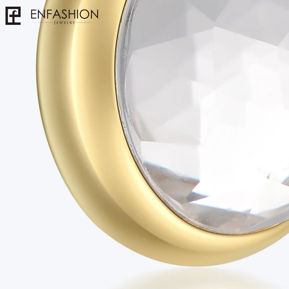 Enfashion играть серии Желание Камень Винт Шарм Подвеска Кристалл Нержавеющая сталь