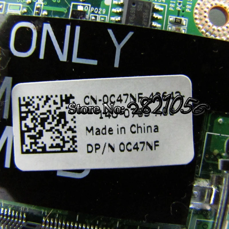 Nokotion материнская плата для ноутбука DAGM6CMB8D0 CN 0C47NF dell XPS 15 L502X GT525M HM67 DDR3