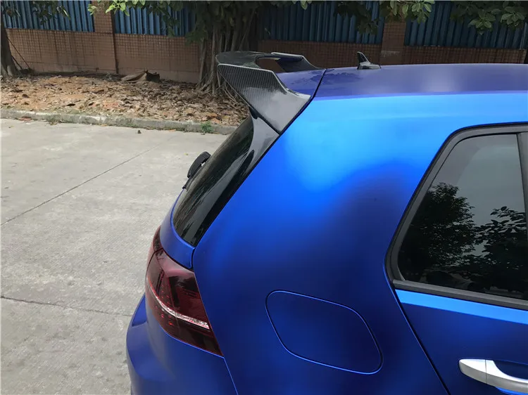 MK7 GTI O Стиль углеродного волокна задний багажник крыла Спойлер для Volkswagen Golf 7 VII MK 7 GTI& R
