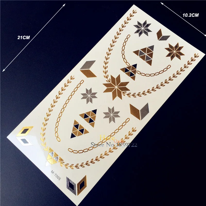 Новинка 1 шт. мужской женский боди-арт вспышка временная татуировка наклейка