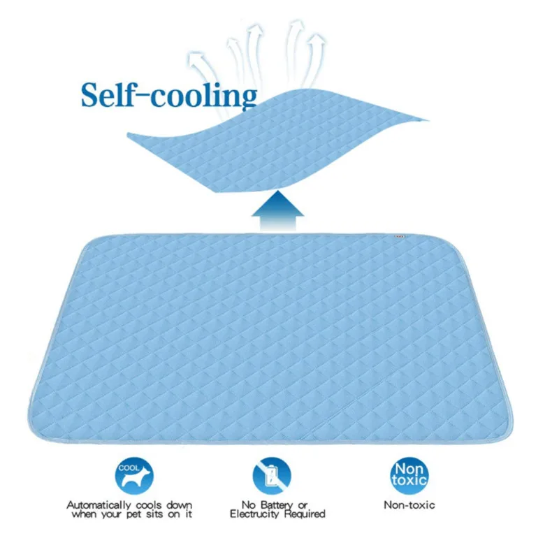 Охлаждающий коврик для собак детский нетоксичный летний охлаждающий с гелем