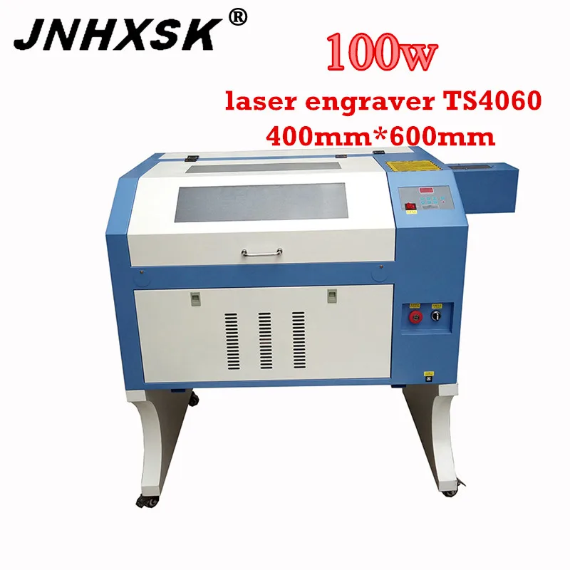 Лазерный гравер JNHXSK 100 Вт W2 Reci M2 TS4060 Настольный интерфейс USB 2 0 для акриловой кожи