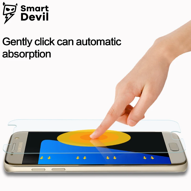 Закаленное стекло SmartDevil для Samsung Galaxy S7 S6 Защита экрана C9 Pro Взрывозащищенная