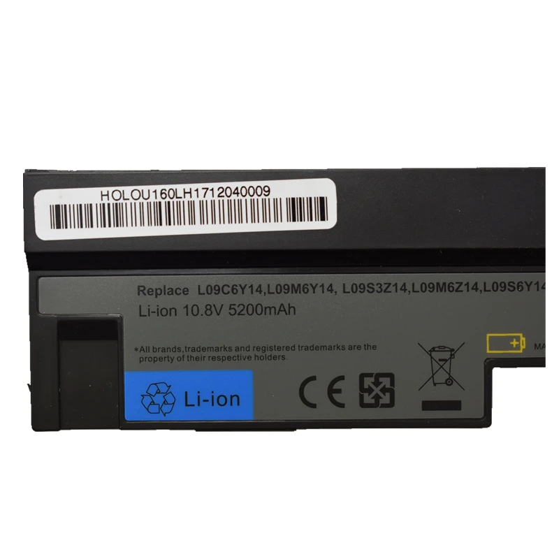 HSW 5200 мАч 6 ячеек Высокая мощность батареи ноутбука для Lenovo IdeaPad S100 S10 3 S110 S205 S205s U160
