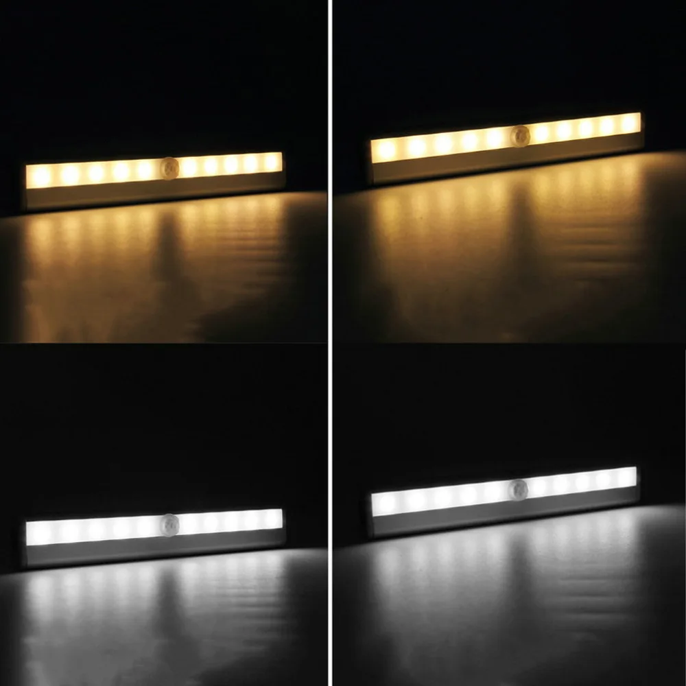 TDL-7120 10 LED IR Infrared Motion Detector Wireless Sensor Closet Cabinet Light Lamp hot selling | Лампы и освещение