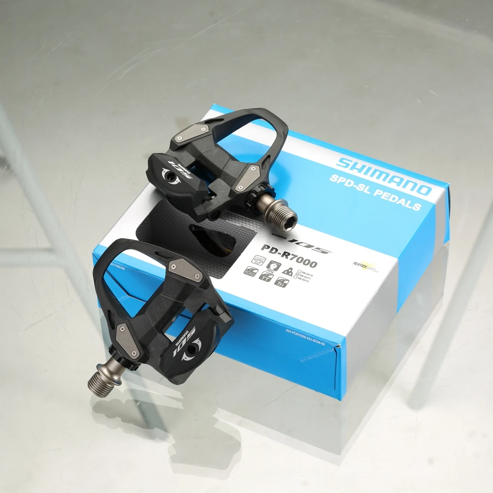 SHIMANO 105 PD R7000 педали углерода для дорожного велосипеда|Педаль велосипеда| |