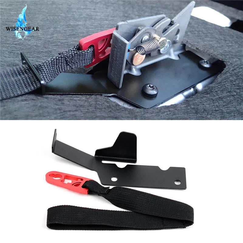 Заднее сиденье красное Натяжное крепление для Ford F150 Raptor Supercrew 2009 2014 F250 F350 Supercab 2017