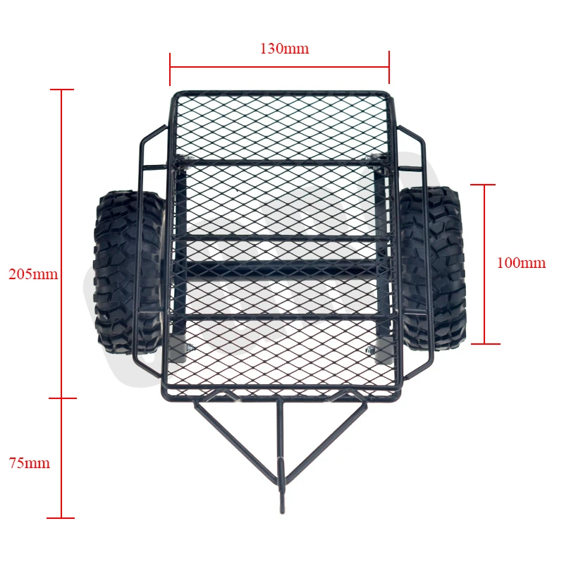 Симулятор 1/10 прицеп сделай сам автомобильный Хоппер для тамии Cc01 осевой Scx10 90046