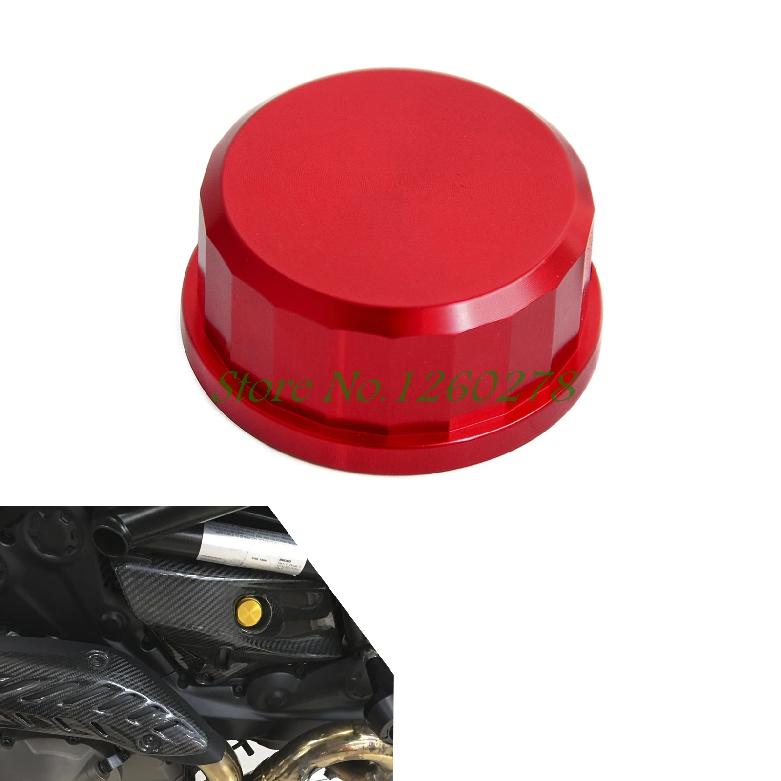 Мотоциклетная Крышка для резервуара воды Ducati 848 899 959 1199 1198 т. Д. из углеродного