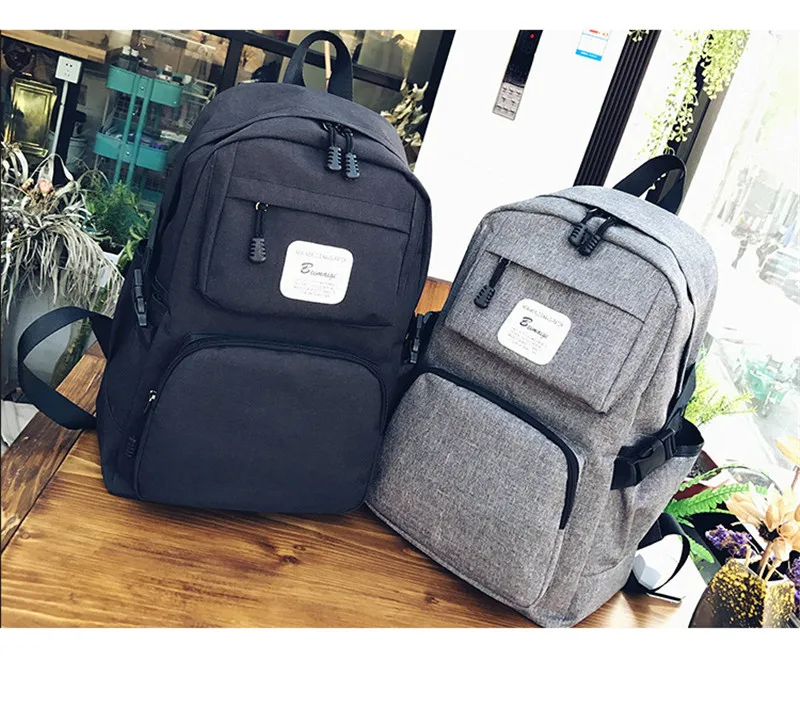 DAYGOS Новый Многофункциональный USB зарядки ноутбука Рюкзаки для подростка мужской