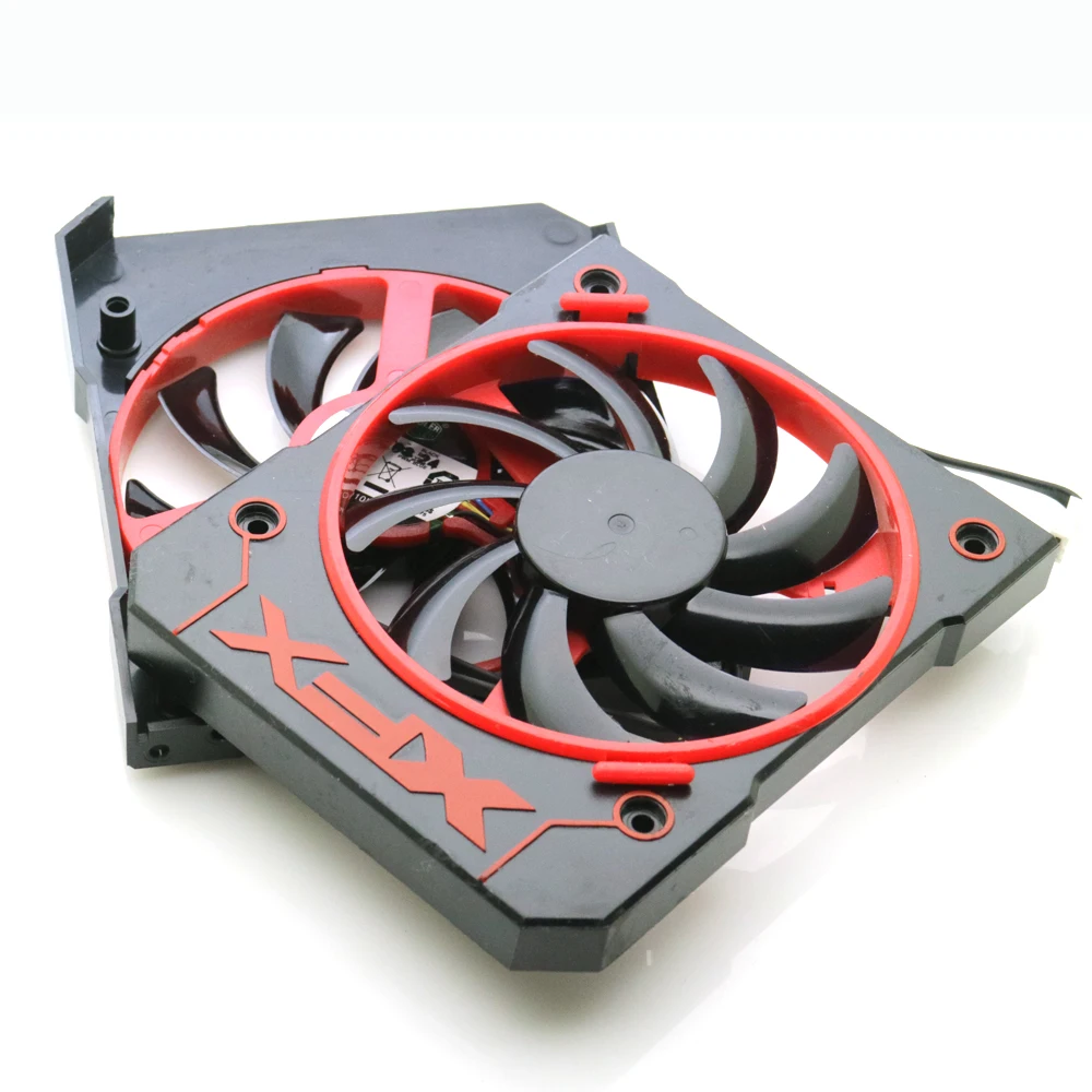 Вентилятор VGA для XFX R9 380 380X 370 370X RX460 560 4Pin 2 шт./лот|Кулеры и системы охлаждения