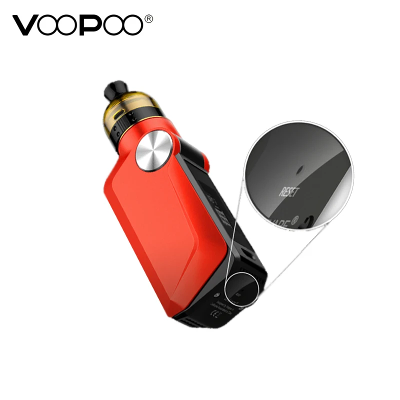 Оригинальный VOOPOO Моджо R 88 Вт TC комплект 2600 mAh Box mod с 2 5 мл вызвать RDA Ёмкость 24 мм