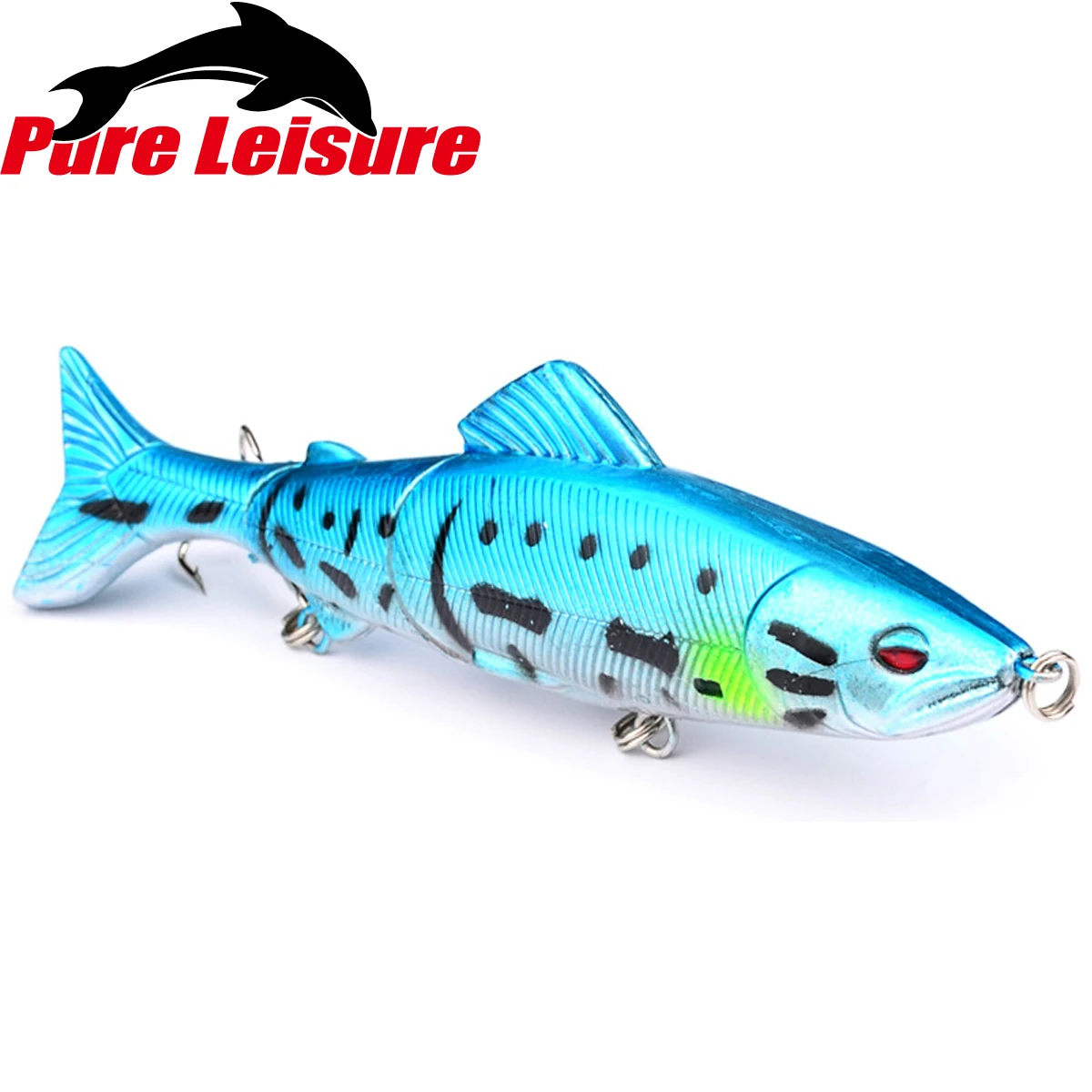 PureLeisure 8 шт VIB рыболовные приманки 12 7 см 17 63 г Приманка Crankbait 3D воблеры с глазками Isca
