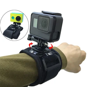 Поворотный на 360 градусов ремешок на руку для GoPro Hero 10 9 8 7 5 6 4 Session Yi 4K SJCAM EKEN ремешок на руку аксессуары для Go Pro