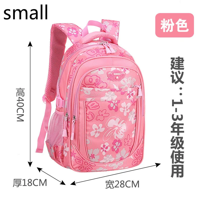 

new Children School Bags Girls Kids Orthopedic school backpack Waterproof Girls flower Backpack Child SchoolBags Mochila Escolar