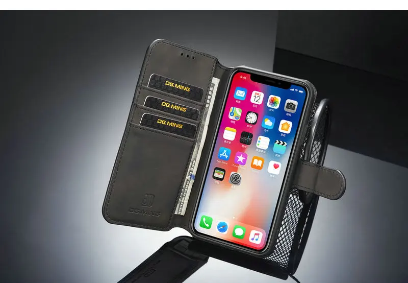 Чехол в стиле ретро, чехол для телефона для iPhone XS, слот для кредитных карт, слот для денег, флип-чехол s для iPhone 6, 6 S, 7, 8 Plus, Hoes для iPhone X, XR, XS MAX