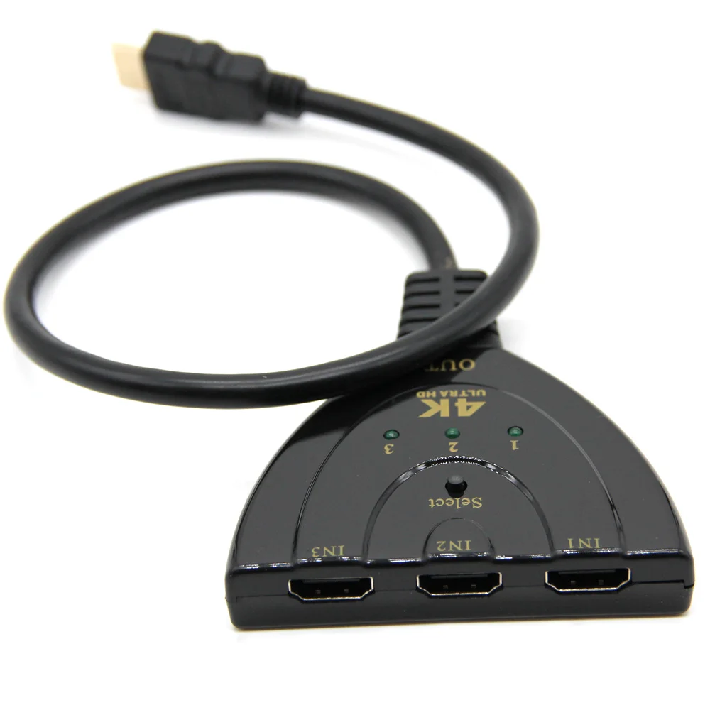 Порты и разъёмы в состоянии 3 совместимому с HDMI сплиттер кабель 1.4b 4K * 2K 1080P