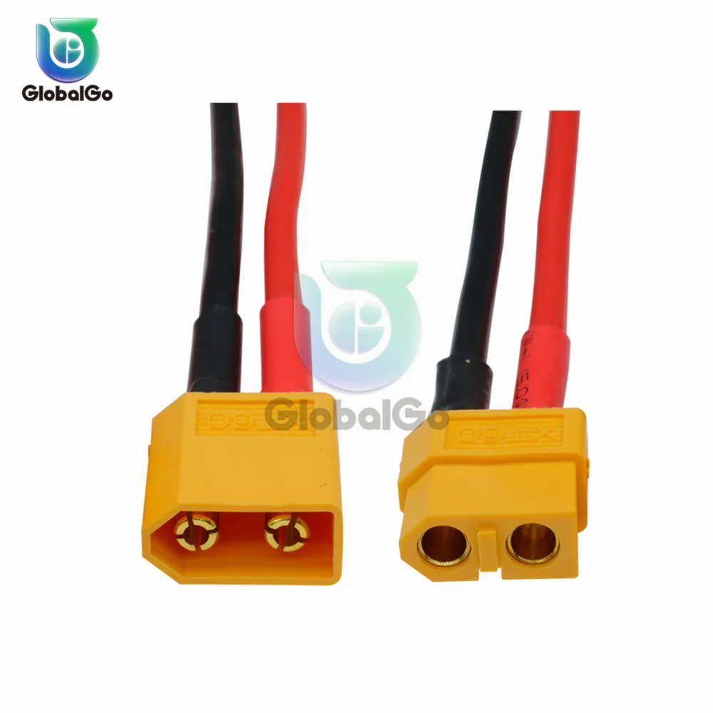 10 шт. XT60 Female Женский Мужской Штепсель для RC Lipo батарея Разъем для RC Дрон Diy комплект 5 шт. Женский 5 шт. мужской - Цвет: 1pcsMale 1pcsFemale