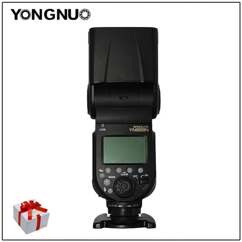 YONGNUO YN968N/C YN968EX-RT ttl Беспроводная камера Вспышка Speedlite Master для Nikon D5600 D7100 для Canon 650D 100D 1100D 580EX II