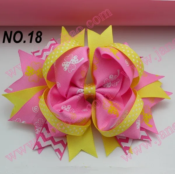 free shipping fashion 50pcs 5'' ring hair bows cartoon boutique clips funky popular kids accessories | Аксессуары для