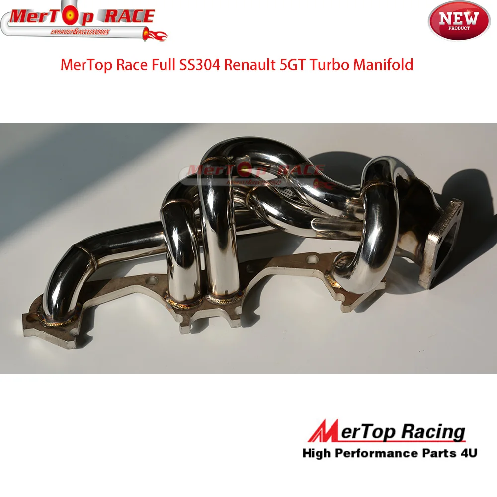 Выхлопная труба MERTOP REN ERO Super 5 GT 5GT TURBO из нержавеющей стали л T3 турбо коллектор + 130