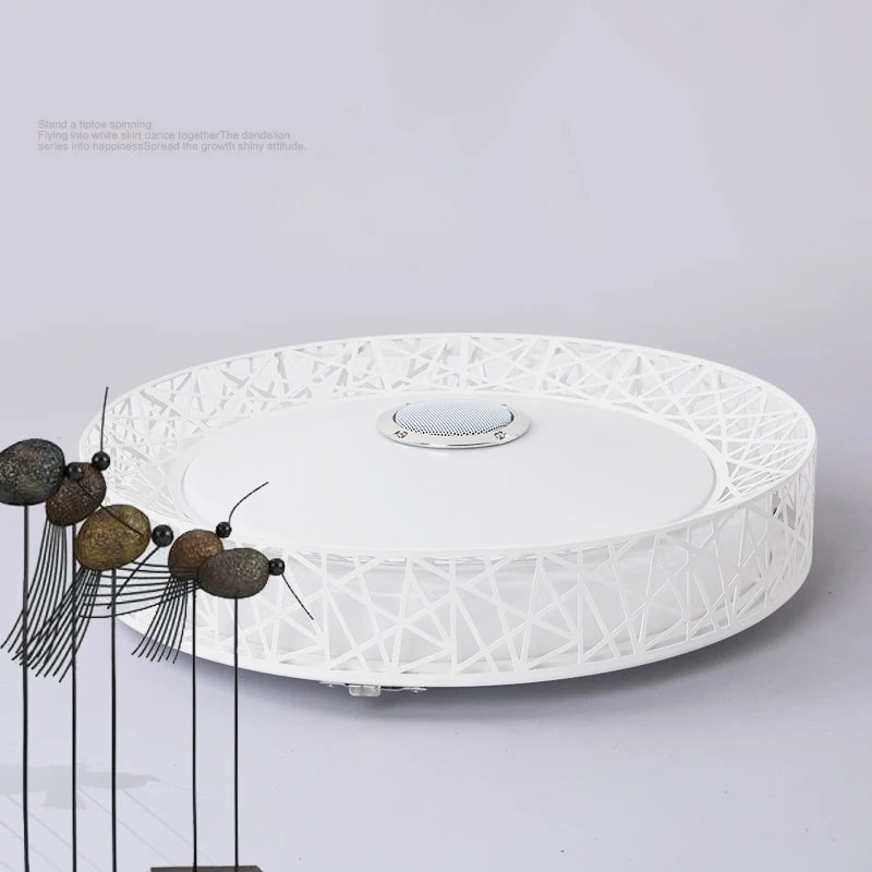 Приложение светодио дный светодиодные потолочные лампы Bluetooth музыка Красочный