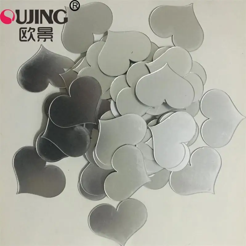 

3D сердечки из акрила OUJING для стен 100 шт.