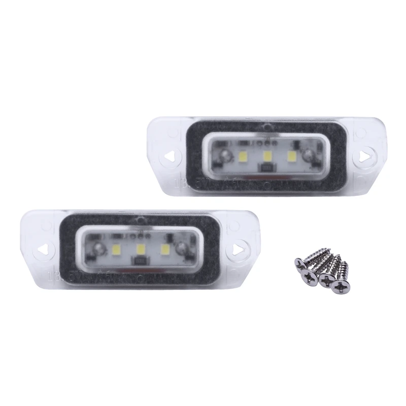 2 предмета ошибок ксенон белый автомобиль светодиодный номерной знак светильник