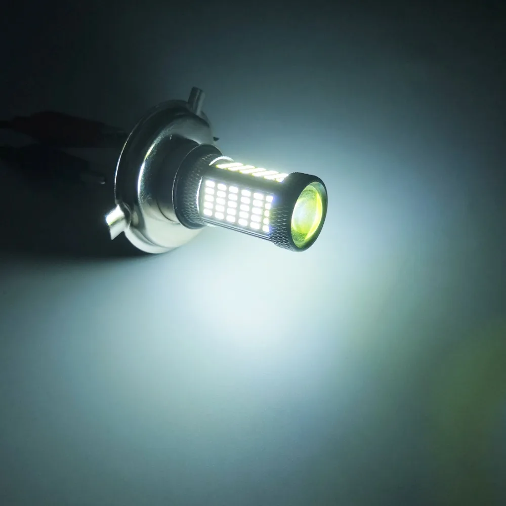 Светодиодные противотуманные фары H4 3014 120SMD + 3 Вт 6000K 2 шт. | Автомобили и мотоциклы