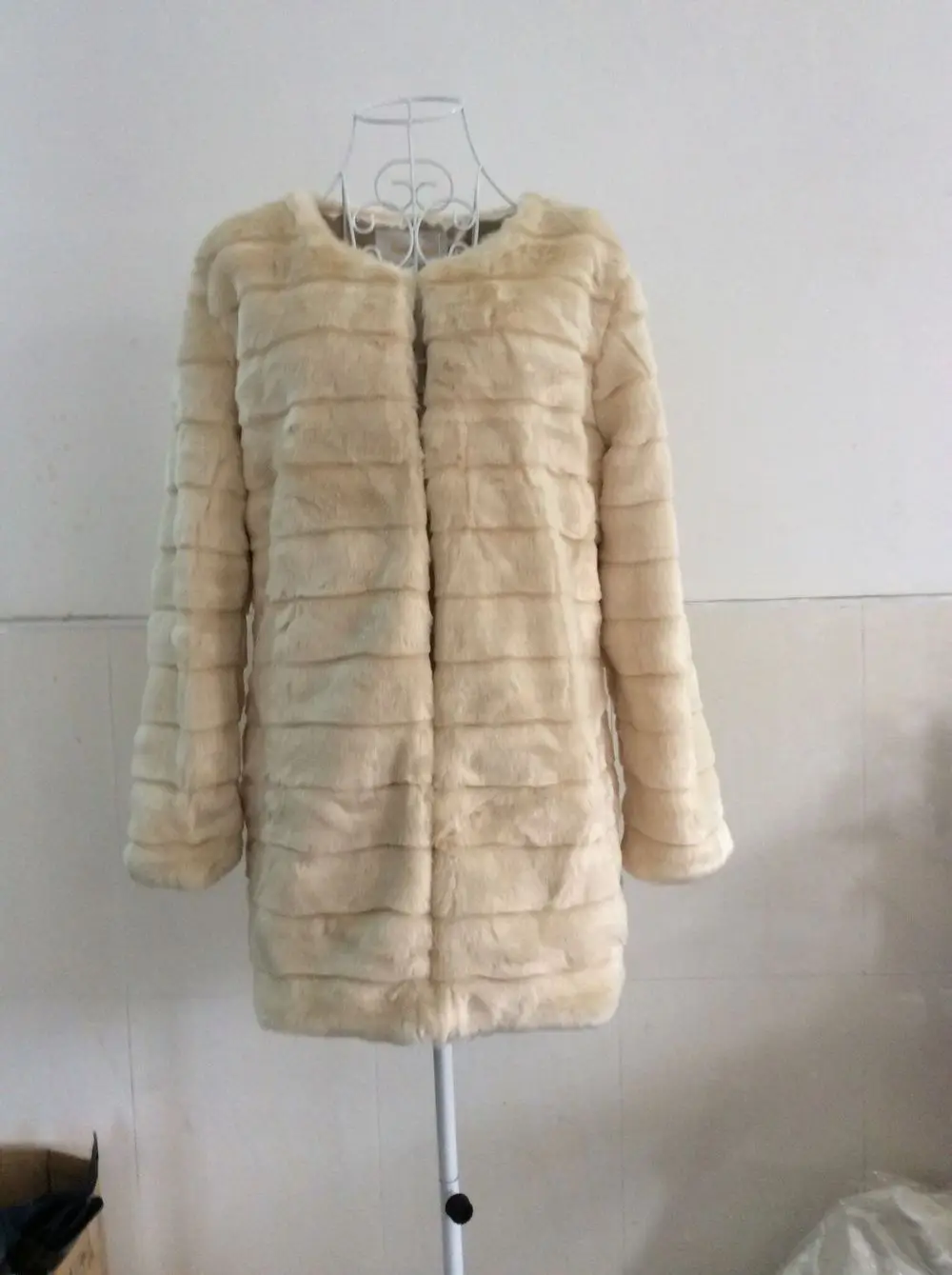 7XL зимнее пальто из искусственного меха Женское пальто из искусственного меха Меховая куртка большого размера верхняя одежда colete de pele doudoune femme fourrure WP69