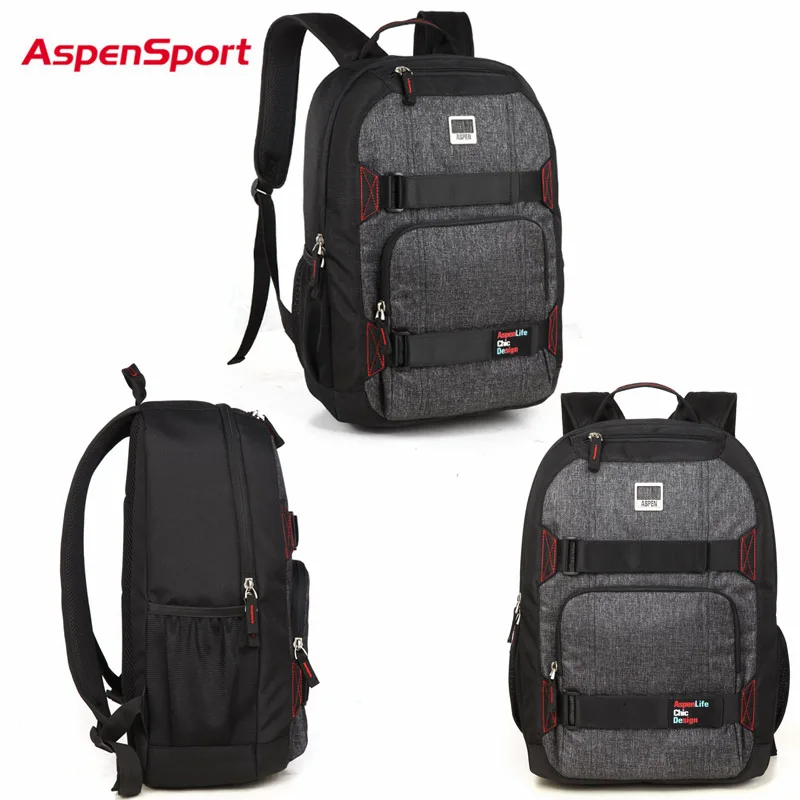 Брендовый Повседневный школьный рюкзак AspenSport для мальчиков подростков сумка
