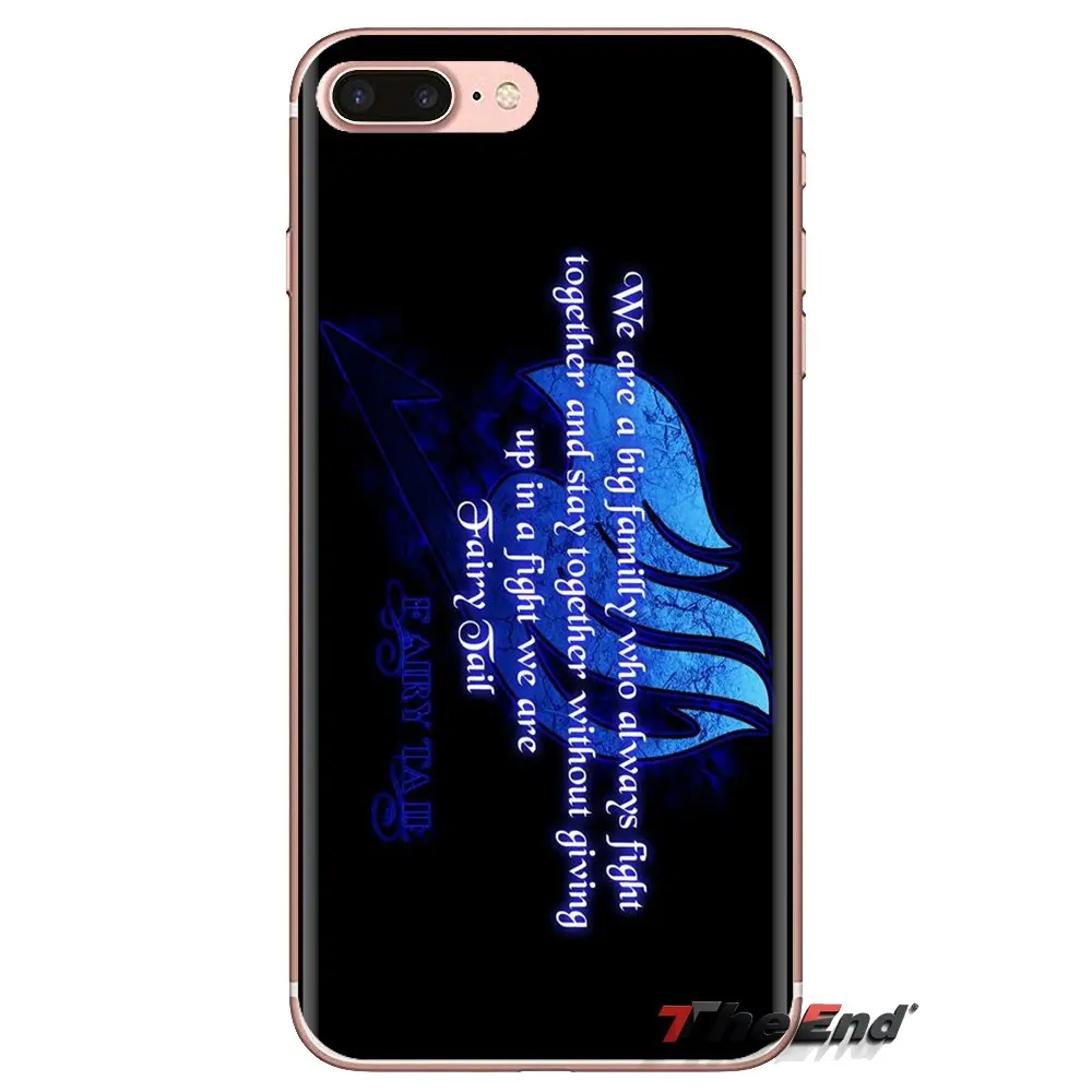 Для Samsung Galaxy A3 A5 A7 A9 A8 Star A6 Plus 2018 2015 2016 2017 японский аниме Сказочный хвост qoutes