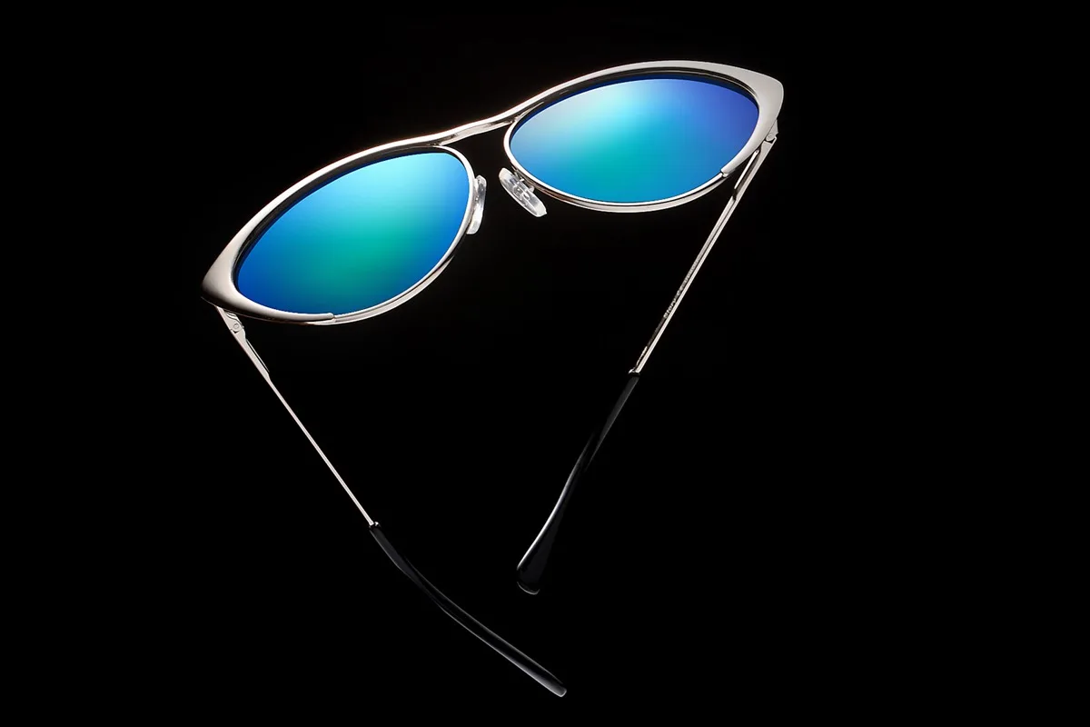 Солнечные очки Cateye женские зеркальные солнцезащитные дизайнерские|gafas de sol mujer|cateye sunglasses womenmirrored women |