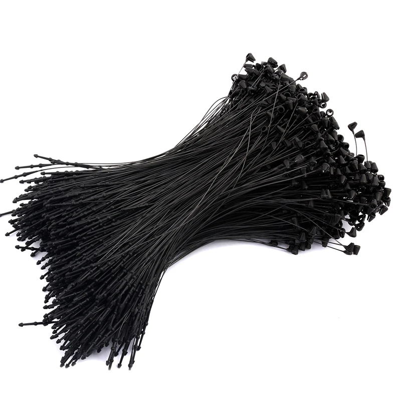 5000 шт. 5-дюймовая подвесная бирка петля для одежды фиксации пластиковая защелка