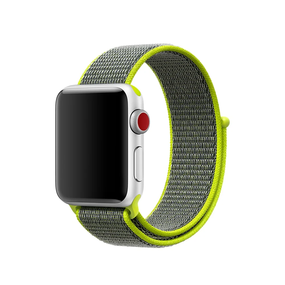 luxury Lightweight Breathable Nylon Sport Loop Band for Apple Watch Series 3 2 1 42MM 38MM iWatch 123 watchband | Наручные часы