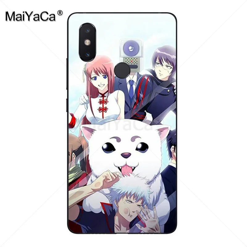 Чехол для мобильного телефона MaiYaCa Anime Gintama Gintoki с рисунком xiaomi mi 8 se 6 note3 redmi 5 5plus note